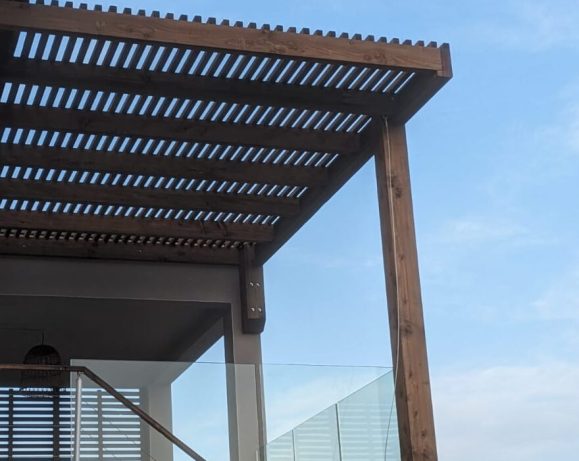 Pergola douglas combaillaux